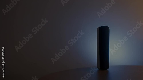 Wallpaper Mural Minimalist smart speaker on a table with soft ambient lighting
 Torontodigital.ca