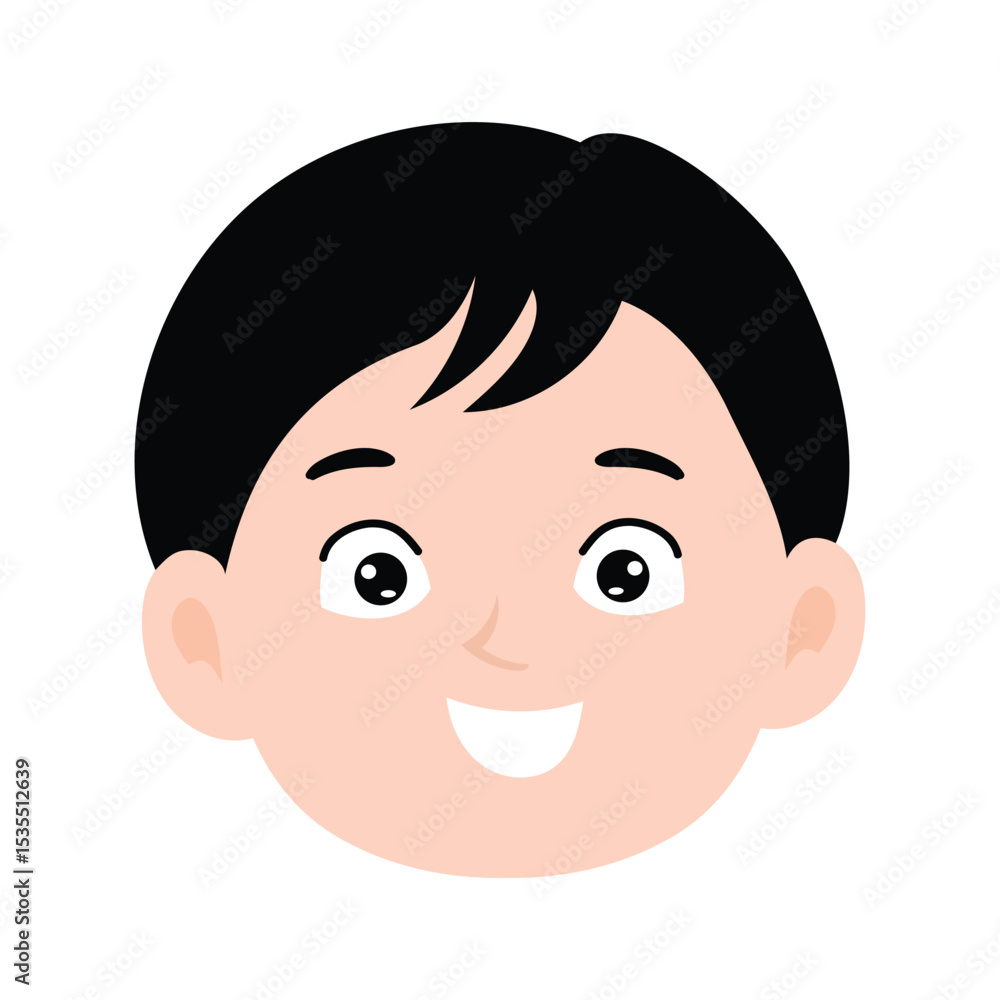 kawaii ugly face expression boys element. Male Character Radiates Joy Through the Smile, Furrow Brows, Angry, Fall in Love , Shocked And A Serene Expression kawaii ugly face expression boys element. Male Character Radiates Joy Through the Smile, Furrow Brows, Angry, Fall in Love , Shocked And A Serene Expression