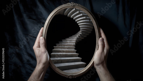Infinite Descent: A Portrait of Reflection and Untold Stories