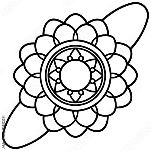 Brooch jeweler vector