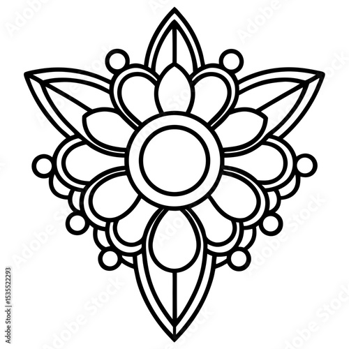 Brooch jeweler vector