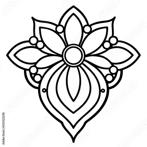 Brooch jeweler vector