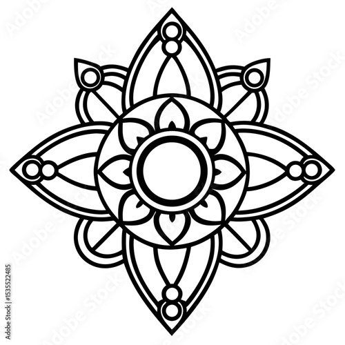 Brooch jeweler vector