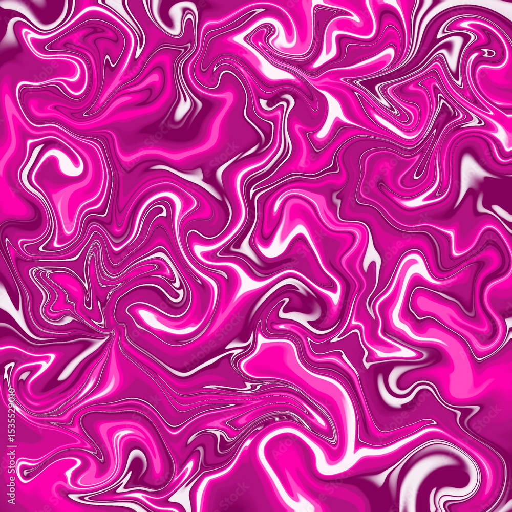 Pink and White Swirls Abstract Art Pink and White Swirls Abstract Art