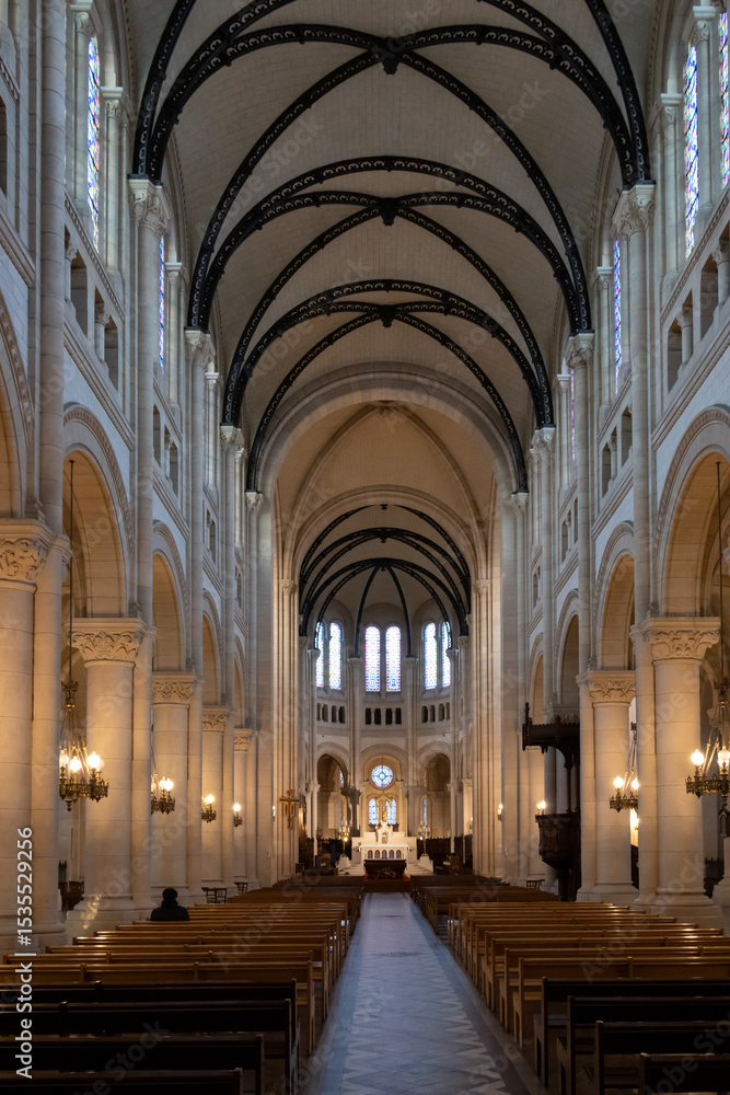 Fototapeta premium église notre-dame-de-la-croix