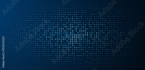 Futuristic digital overlay pattern vector	