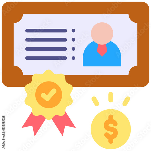 Certificate  icon