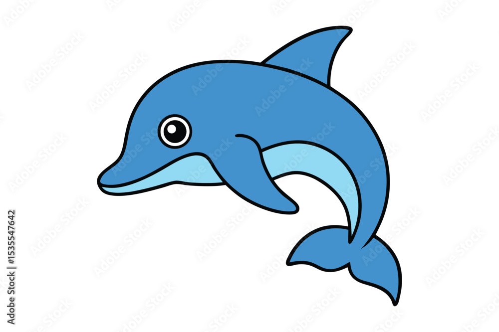 Dolphin vector illustration Dolphin vector illustration