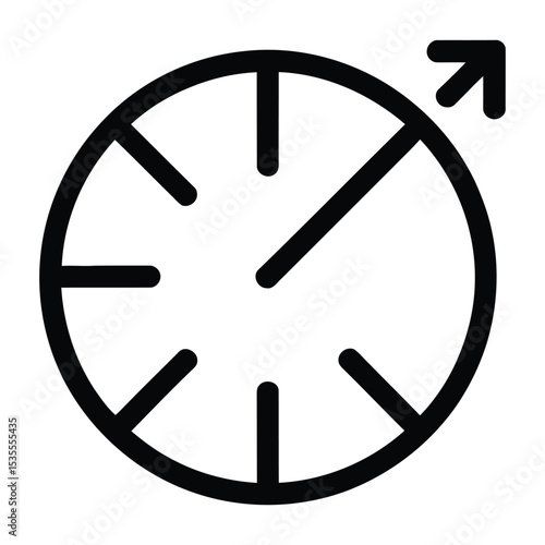 Mood Tracker Icon, Vector, Illustration, Icon, Outline, Line Art, Silhouette, Logo, White Background.