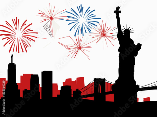 4th of july celebration, independence day of USA