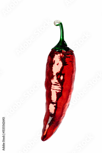 Glass chili pepper Christmas Ornament