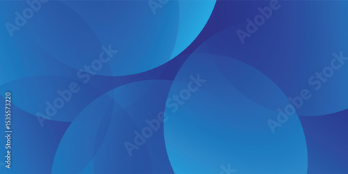 Abstract modern blue circles background. Modern minimal vector design template. geometric shapes background for web banner, flyer, poster, brochure, cover