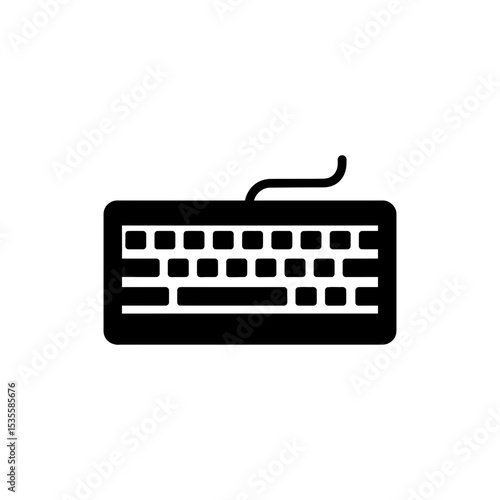 Keyboard Icon for Typing Answers During Online Test or Exam