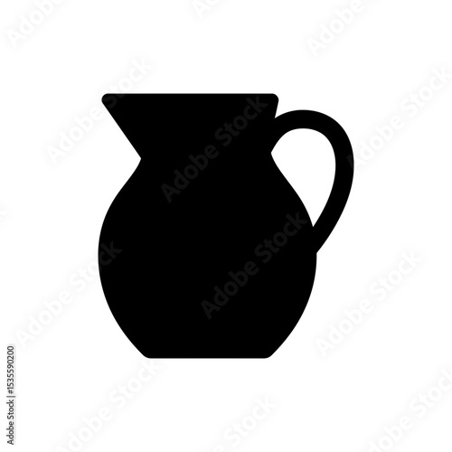 Jug with pouring spout for easy serving of drinks