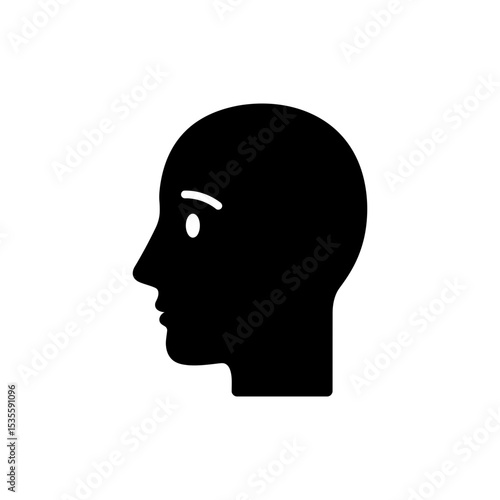 Person with dreamy face and tilted head showing thoughtfulness