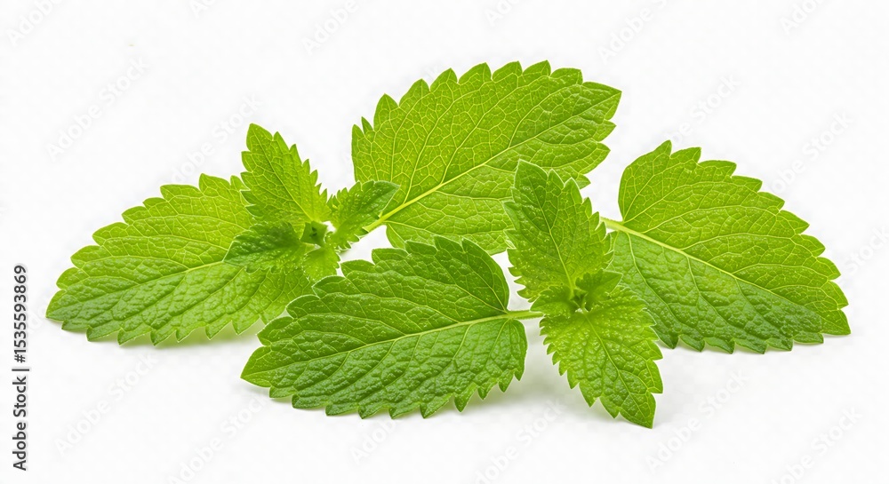 Vibrant Lemon Balm Leaves: Freshness and Vitality Vibrant Lemon Balm Leaves: Freshness and Vitality