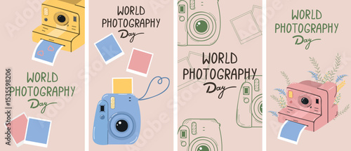 Instagram posts collection for world photography day celebration