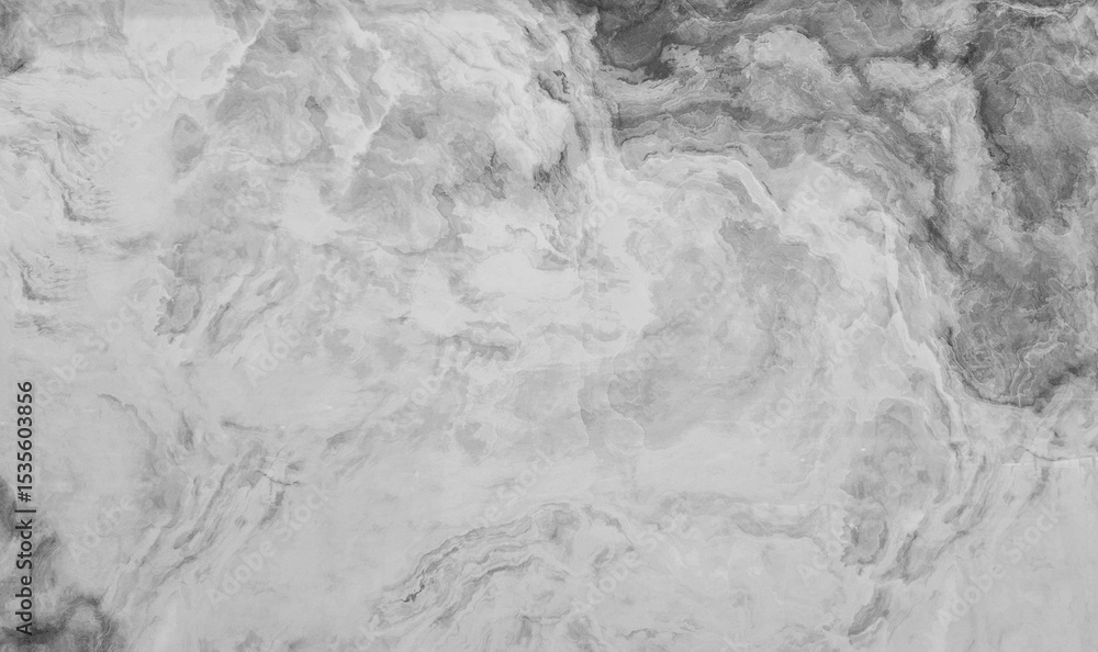 Naklejka premium Abstract marble with gray background in monochrome tone and wallpaper in black and white style.