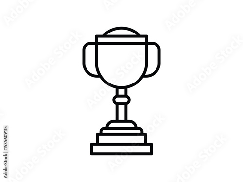 Clean Vector Trophy for Victory