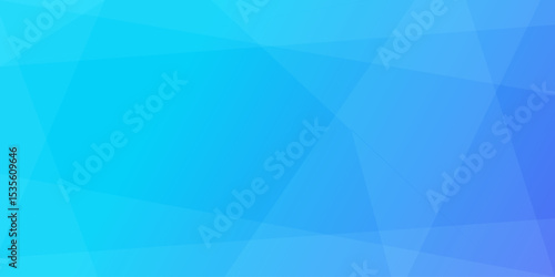 Abstract Blue Geometric Gradient Background Design Texture