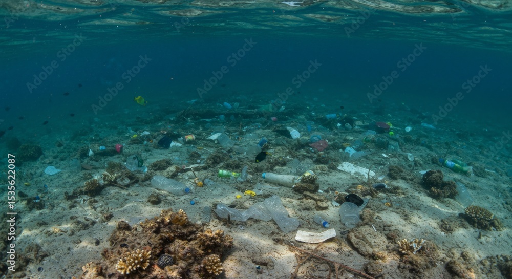 garbage on the seabed garbage on the seabed