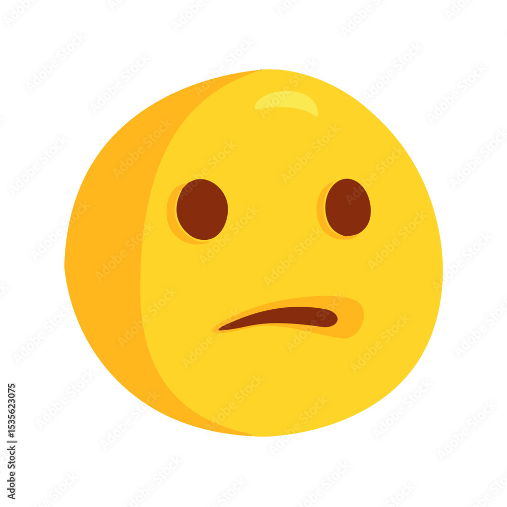 Fototapeta premium Confused Face