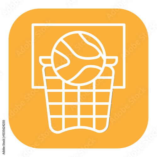 Basketball Hoop Icon