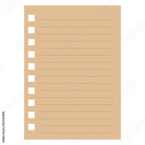 Sticky Note, Set of note papers isolated