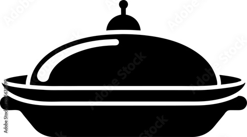 Soap Dish Silhouette Vector Illustration 