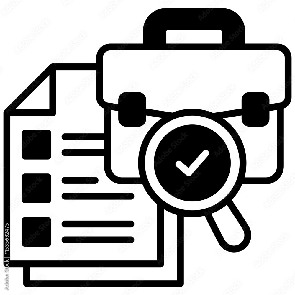 Fototapeta premium Job Readiness icon