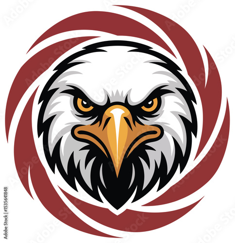 Wallpaper Mural Colorful abstract geometric design with bold shapes Torontodigital.ca