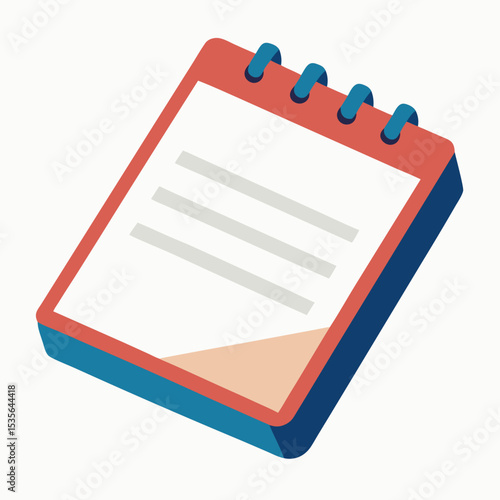 notepad, notes, writing, paper, stationery, journal, diary, sketchpad, book, office, school, pen, pencil, drawing, blank, note, document, memo, leaflet, spiral, lined, planner, artwork, design, illust