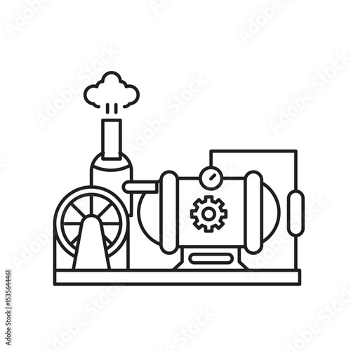 Chocolate Love Editable line icon 
