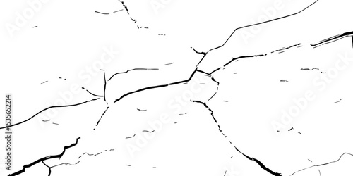 "Cracked High-resolution black and white texture background. Ideal for grunge design, aged surfaces, weathered wall effects, and abstract digital art. Perfect for overlays and distressed aesthetics"