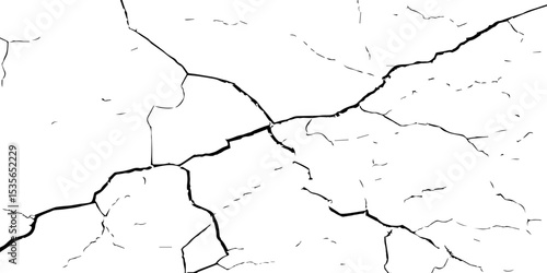 "Cracked High-resolution black and white texture background. Ideal for grunge design, aged surfaces, weathered wall effects, and abstract digital art. Perfect for overlays and distressed aesthetics"