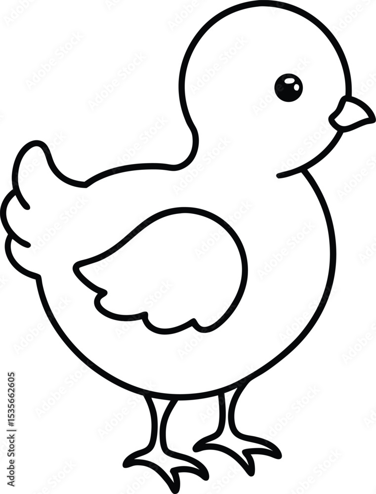 baby chick icon line art vector illustration on transparent background baby chick icon line art vector illustration on transparent background
