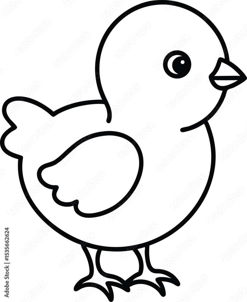 baby chick icon line art vector illustration on transparent background baby chick icon line art vector illustration on transparent background