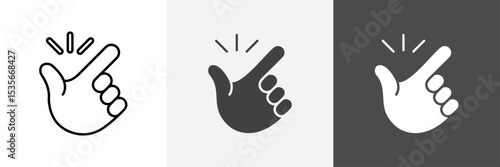 Easy icon set vector art