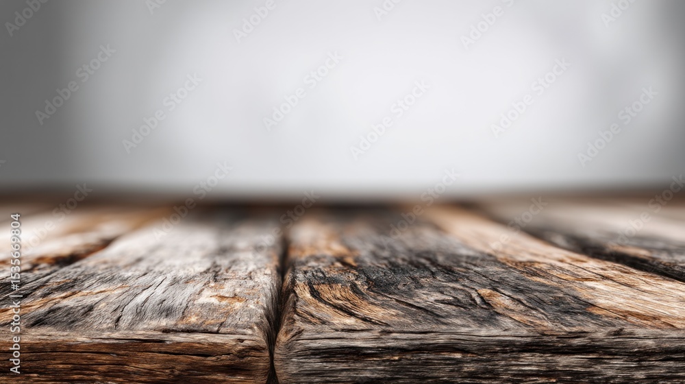 Fototapeta premium Weathered wood planks