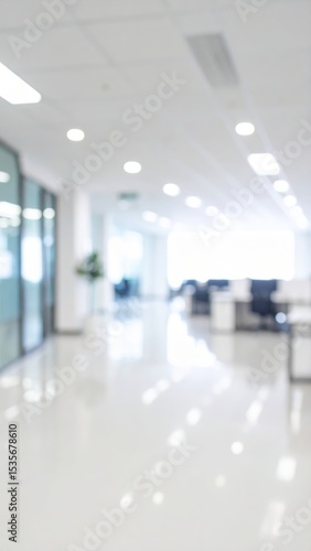 Abstract blurred office interior room. blurry working space