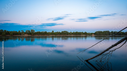 Sonnenuntergang am See