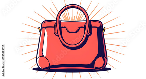  Shoulder strap bag, Work handbag, Shopping bag, Ladies fashion accessory, Woman purse clipart, Female handbag icon, Handbag silhouette