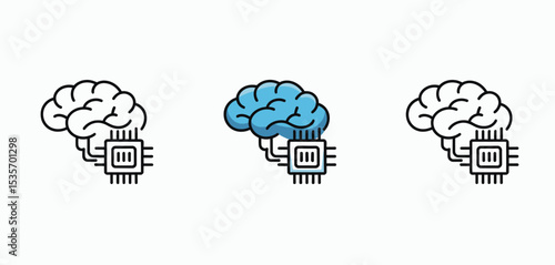 Artificial intelligence brain chip variations