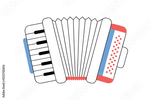 piano keys vector illustration