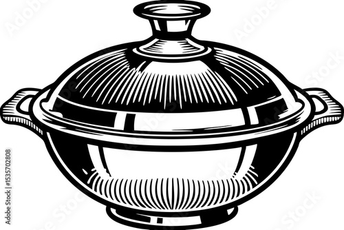 stainless steel pot