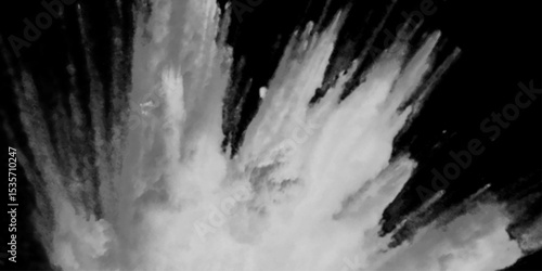 abstract background smoke curves and wave on black background. Fragments of abstract white smoke isolated on black background. Abstract gray smoke hookah. Inhalation.