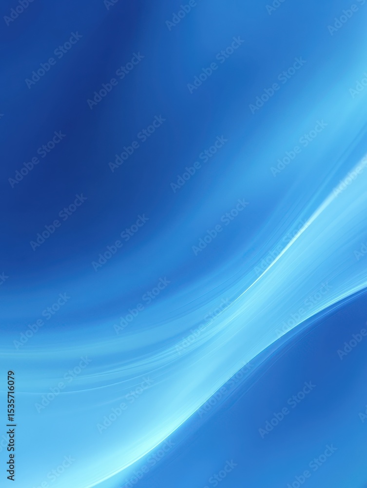 Obraz premium blue light gradient heritage clean blue blurred abstract