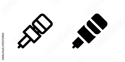 A styled dynamic microphone icon, great for representing energetic performances, speeches, and general audio capture.
