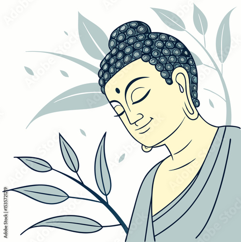 Beautiful photo for happy Vesak Buddha Purnima