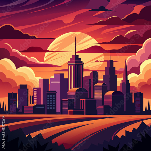 city in the night
